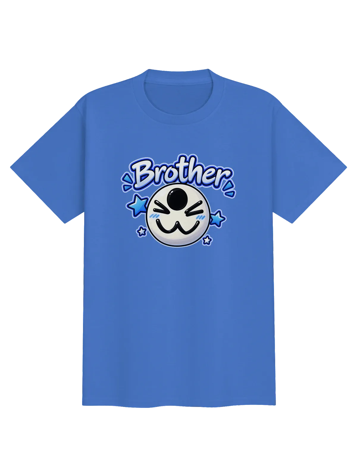 Royal blue youth Plam Brother T-shirt with star details